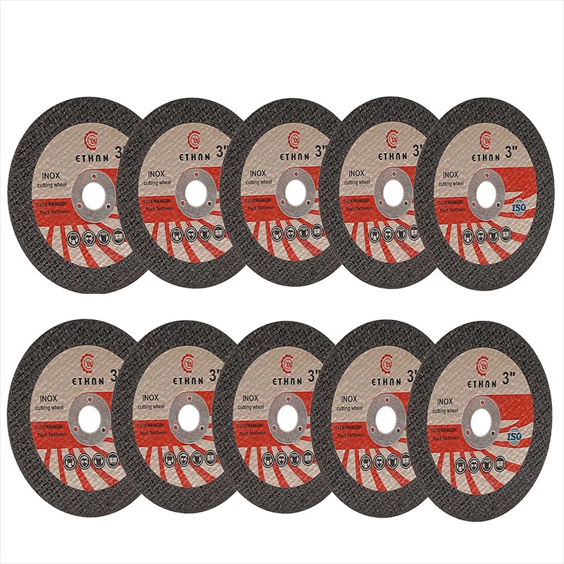 Stump Grinder Attachment - 10Pcs 3 Inch Metal Saw Blade