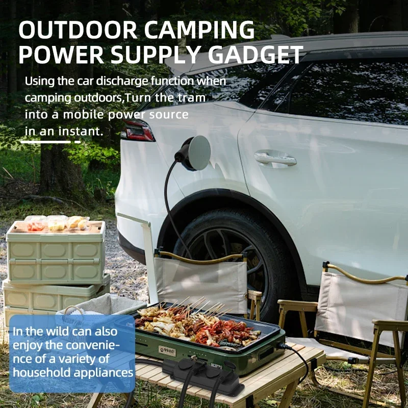 Portable 16A 4KW Electric Car  - огляд і ціна Outdoor Power Module