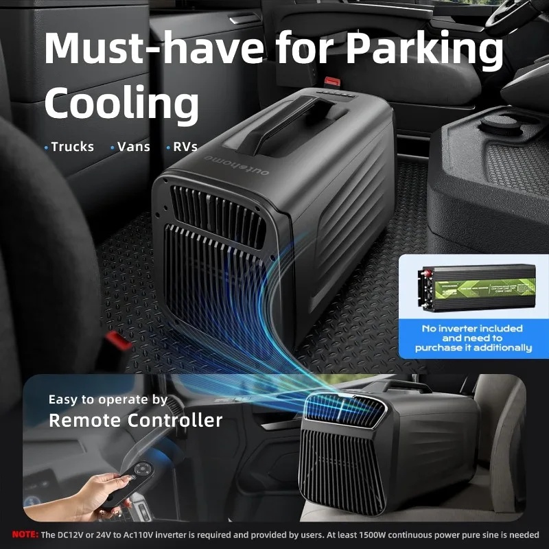 5200BTU Portable Air Condition - огляд і ціна Outdoor Power Vac
