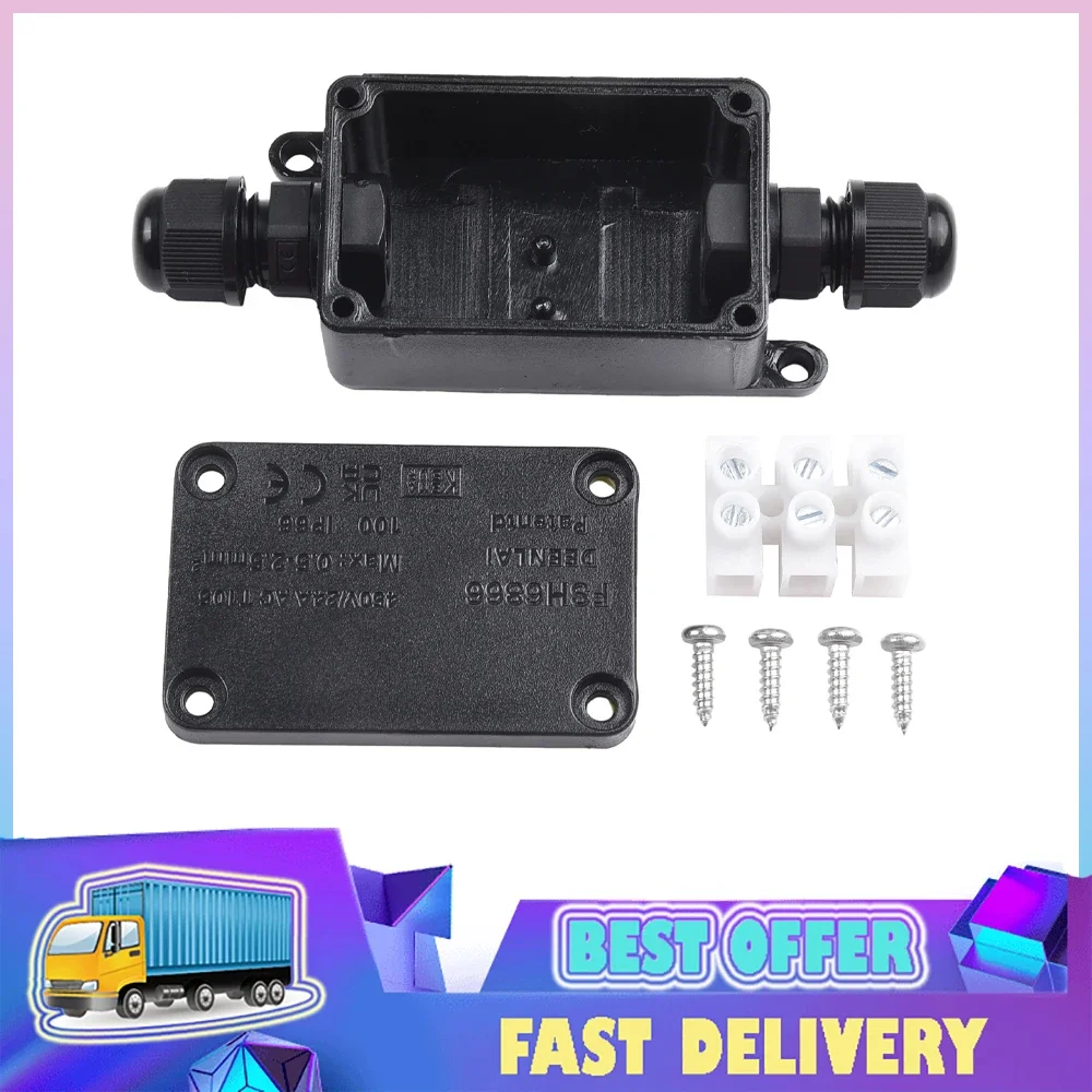Waterproof Junction Box 2 Way  - огляд і ціна Outdoor Power Board Box