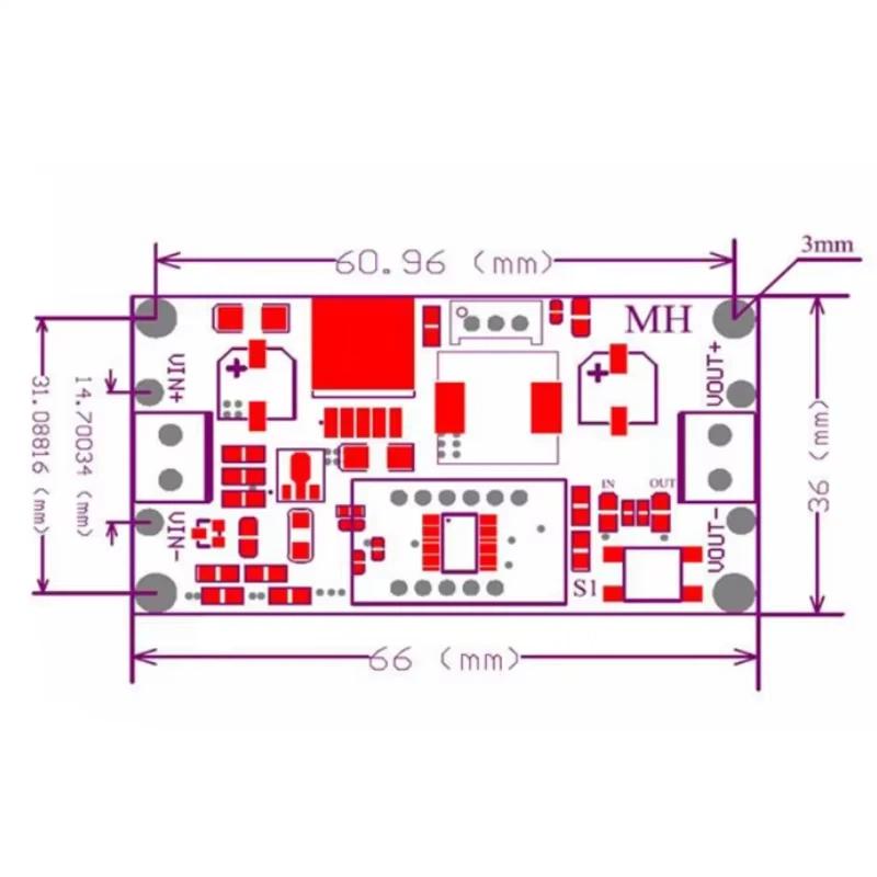 LM2596S 2.5-40V 3A  Converter  - огляд і ціна Outdoor Power Module