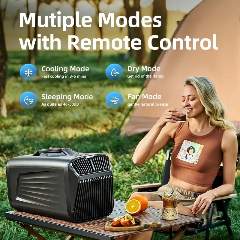 5200BTU Portable Tent Air Cond - огляд і ціна Outdoor Power Vac