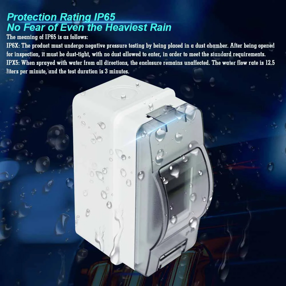 HT-2 IP65 Waterproof Distribut - огляд і ціна Outdoor Power Board Box